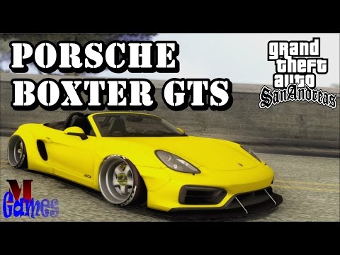 Porsche Boxter GTS [Mods GTA SA PC] Mods Car @mimmigames1796