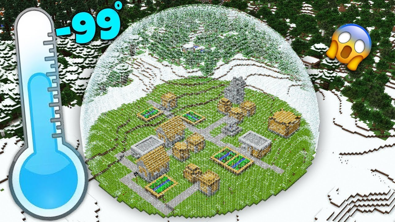 AN ABNORMAL COLD HIT THE VILLAGE 😨 | MINECRAFT IN UZBEK