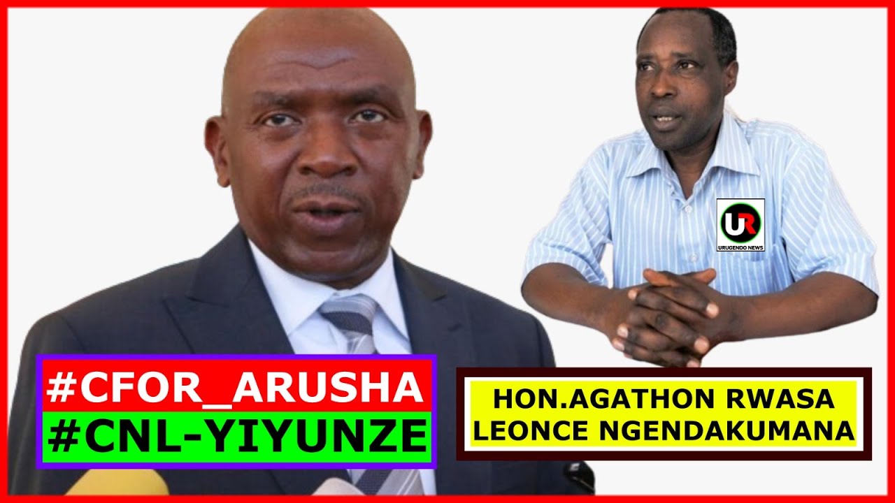 Hon. Agathon Rwasa & Léonce Ngendakumana boba bashinze Uwundi mugambwe ...