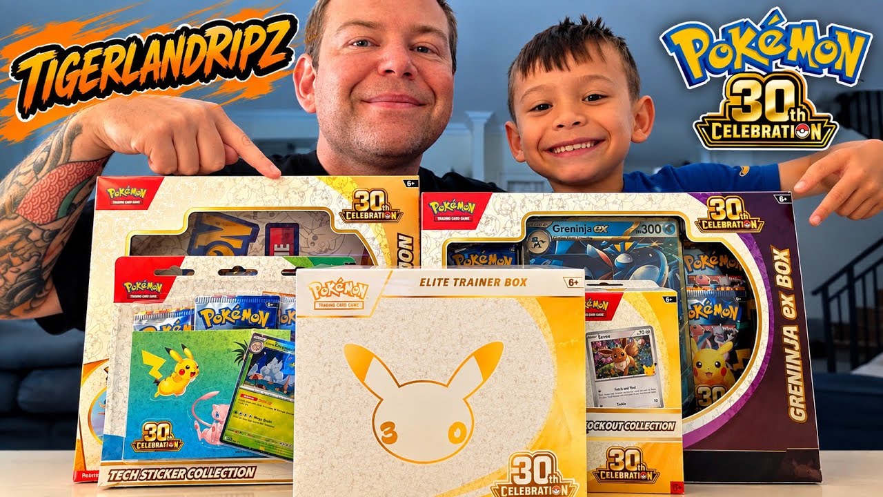 Pokemon TCG - 30th Anniversary Celebration Pack Opening 💥 - YouTube