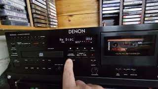 DENON DN-T625 COMBINATION CD AND CASSETTE DECK