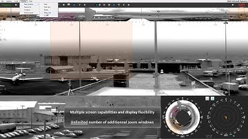 Airport Surveillance & Perimeter Security with Panoramic Thermal Imager SPYNEL