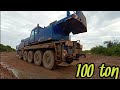 Tadano 100 ton mobile crane