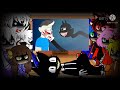 los personajes de sonic y undertale reaccionan a cartoon cat