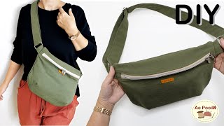 Sewing idea! How to make a sling bag