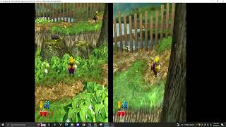 Wario World Splitscreen Test