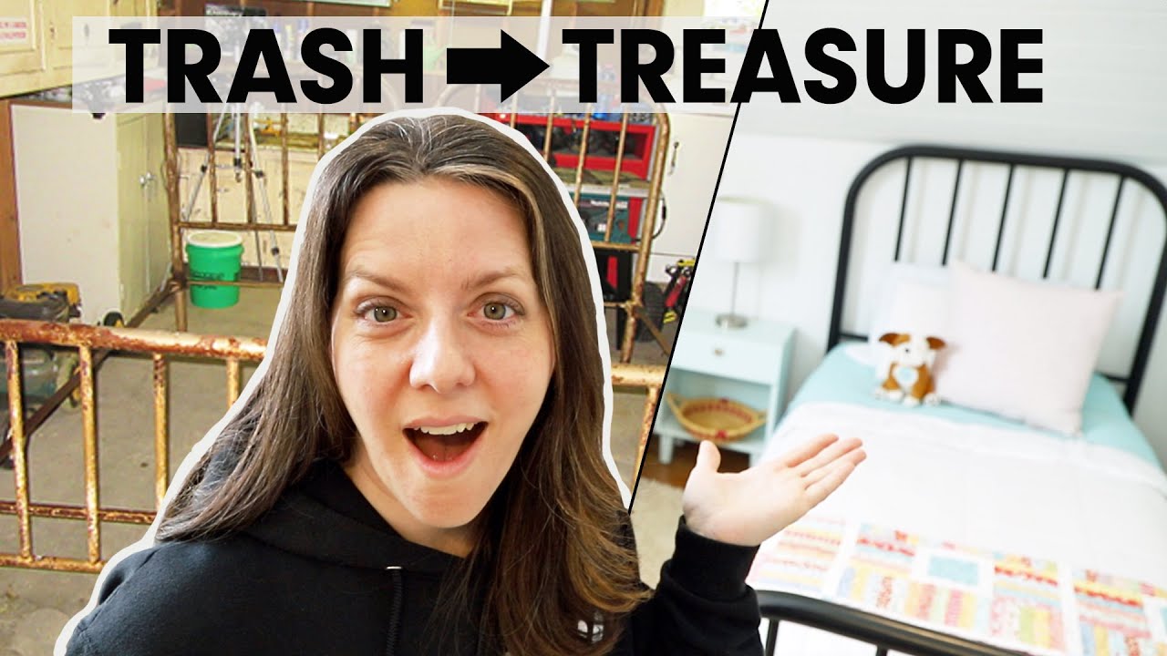 Реставрация чугунных кроватей | Из антикварного хлама в сокровищницу!