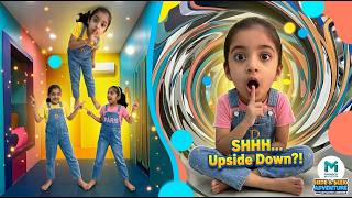 Ashu & KatyCutie Walked on the Ceiling! 🤯 Best Paradox Museum Stories for Kids is my title