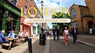 London walking tour 4K | Islington | Nice and vibrant area in London | Inner City | 4K HDR by Through your lens  260 views 2 days ago 38 minutes