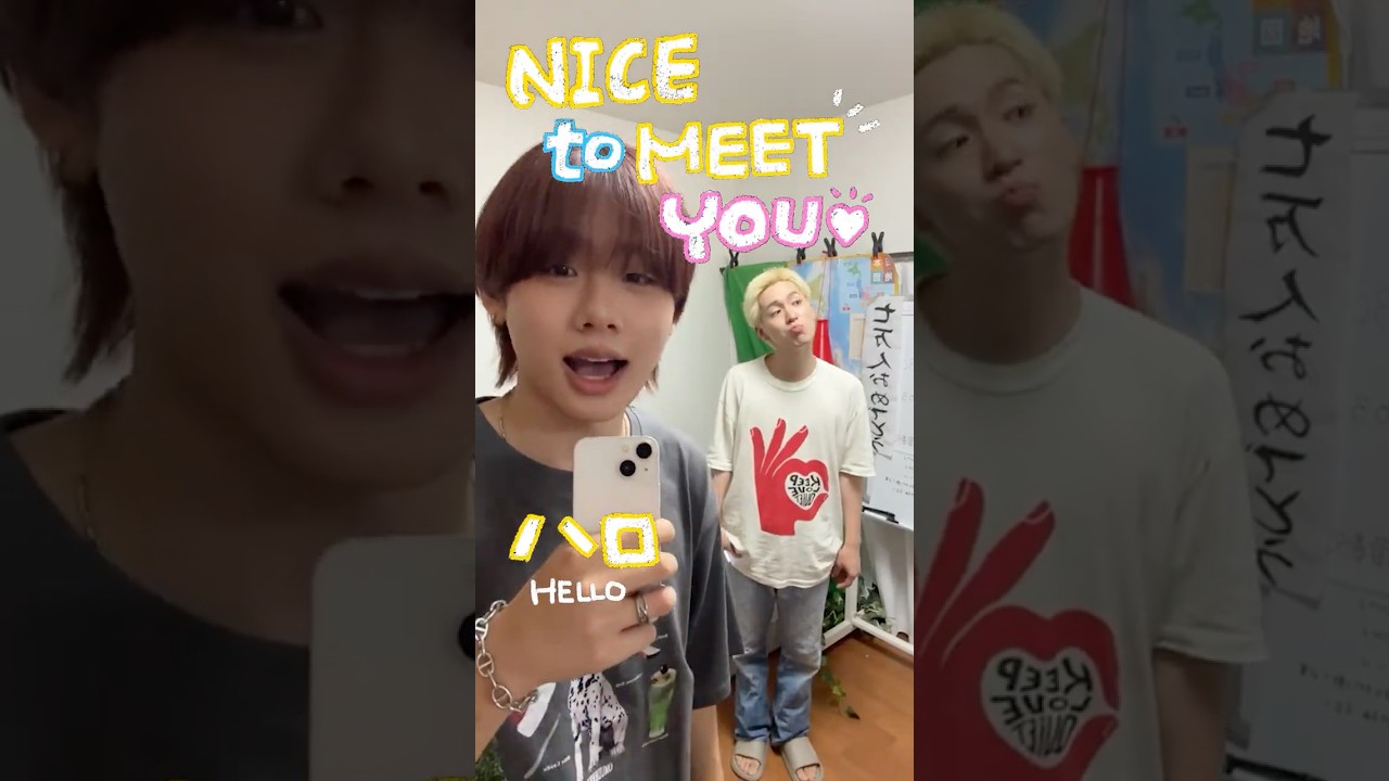 チャンネル登録者数10万人突破ありがとう！Nice to meet you ハロハワユー🙌