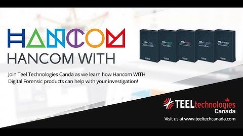 Explore Hancom WITH  MD Series Digital Forensic Software