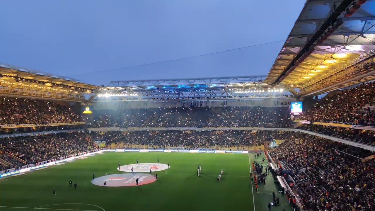 Fenerbahçe Şükrü Saracoğlu Stadyumu Yeni Işıklandırma Sistemi - Seni Yazdım Kalbime