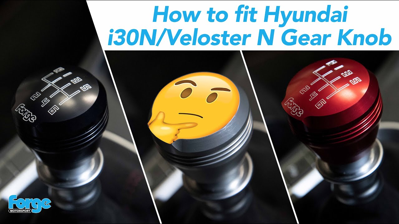 How to fit the best Hyundai i30N/Veloster N gear knob out there YouTube