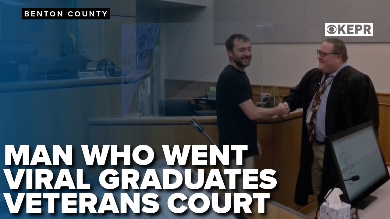 Man who went viral for turning himself into police now a Veterans Court ...