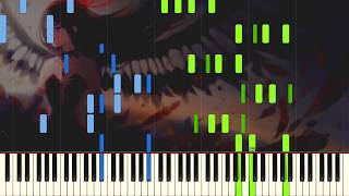 She's a witch - Madoka Magica [Piano Arrangement] Synthesia