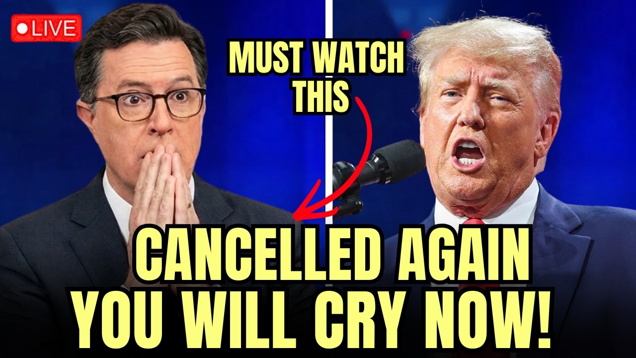 Trump MOCKED Colbert’s Cancellation — Stephen’s Uncensored Reply Broke Late Night TV