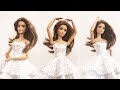 DIY Barbie doll dress tutorial 👗 fast and easy | How to make doll clothes | HAPPY DOLLS