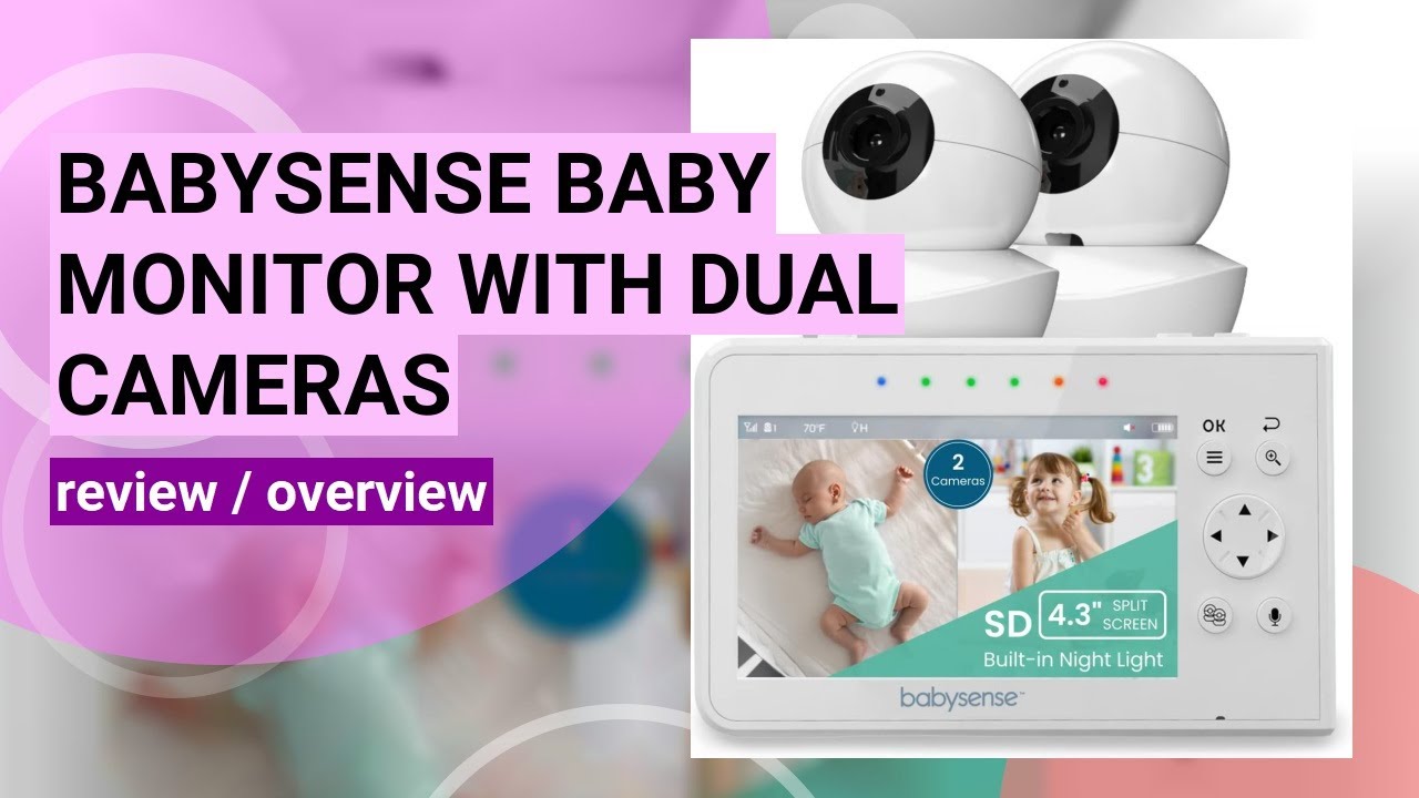 Babysense Baby Monitor Review: Dual Camera & Split Screen Features Tested!