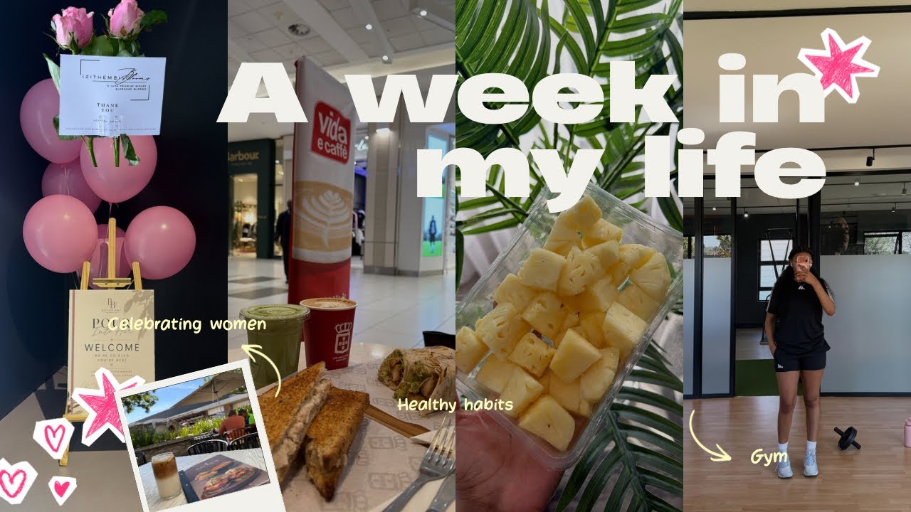 #weekly vlog | A very normal week in my life.💕🎀 #southafricanyoutuber #vlog 