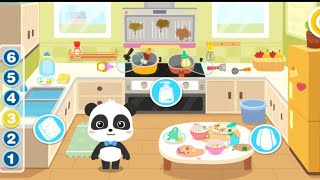 Kehidupan bersih bersih | membersihkan rumah yang kotor babybus | babybus game