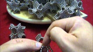 11 & 13 gons Caterpillar lattice, spiral shifted P surface, Ningboballs, magnets tutorial