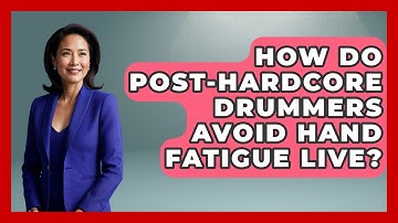How Do Post-Hardcore Drummers Avoid Hand Fatigue Live? - Alt Scene Guru