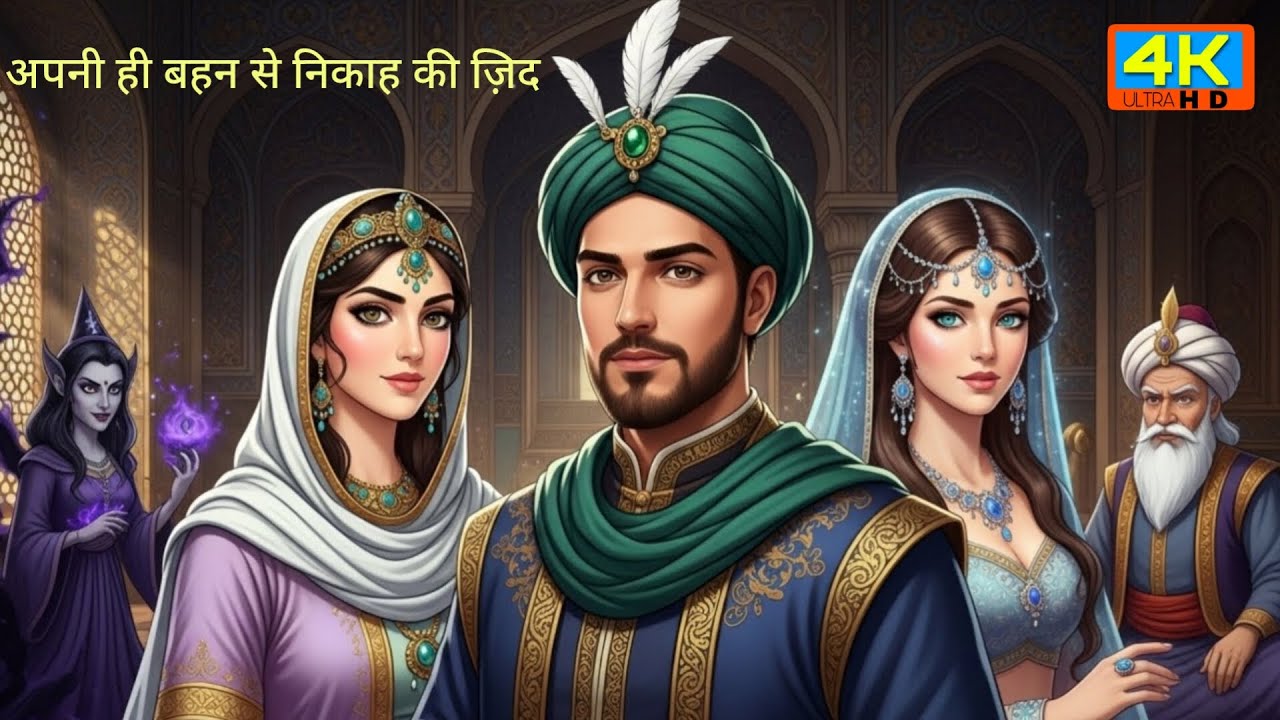 अपनी ही बहन से शादी की ज़िद… और फिर खुला सबसे बड़ा रहस्य अलिफ़ लैला की कहानी l moral hindi stories 