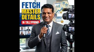 FETCH Master details fromTallyPrime