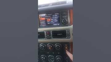 2011 Range Rover DAB Radio Problem