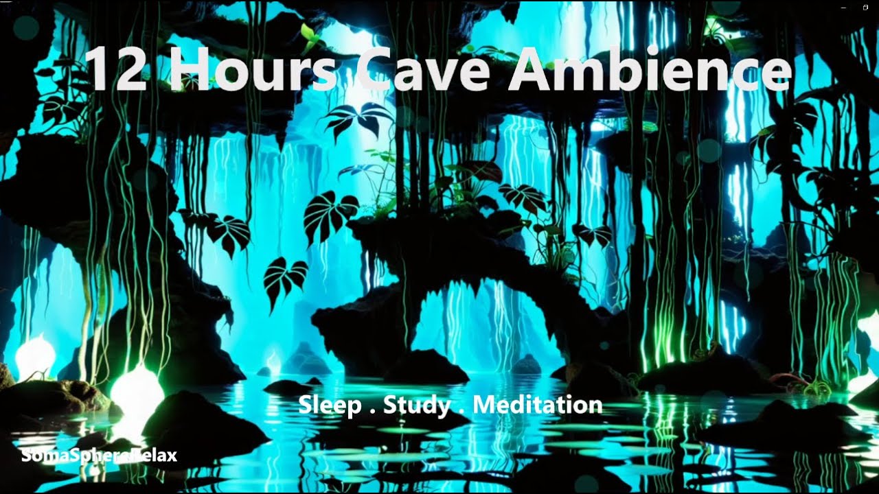 12 часов Глубокий Сон 🌿 Зелёная Пещера | Медитация 432 Гц