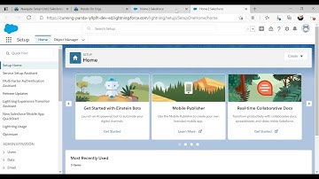 Salesforce Admin Trailhead Course Pt 5:  Salesforce Platform Basics -  Navigate Setup