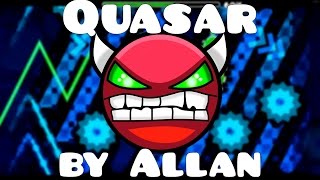 Quasar - Allan
This is one of the better looking circles levels, but it isnt really my favorite. The level is good overall and has weird wave gameplay. Quasar - Allan