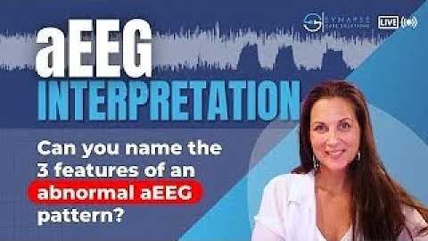 LIVE   3 features of a BAD aEEG   Neonatal Education   NeuroNICU   Amplitude Integrated EEG
