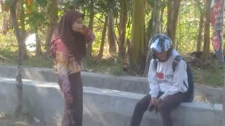 🔴ciduk orang pacaran lagi berantem ( Auto kendor cowoknya )