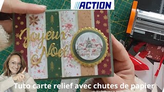 Tuto carte à chutes #scrap #noel #diy #scrapbooking #noel 