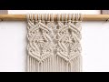 Macrame Pattern Tutorial | Macrame Pattern for Curtain, Table Runner, Wall Decor | Macrame Pattern
