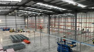 Dexion Adjustable Pallet Racking Installation