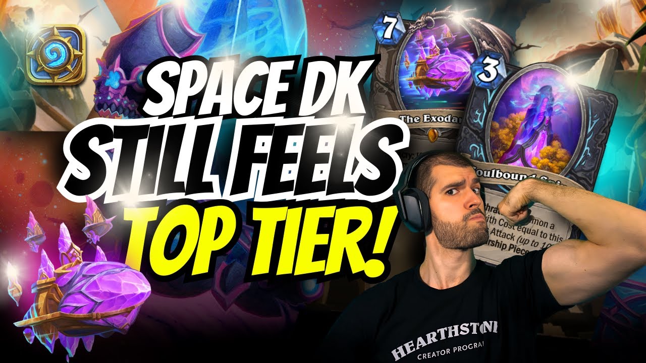 💀 THIS DECK IS SECRETLY OP! 💫 Space DK Guide & Hearthstone Gameplay