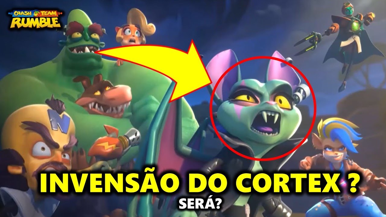 Você precisa ver isso no Crash Team Rumble! Quem é a CatBat? Novo vilão