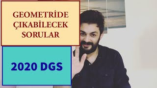 2020 DGS DE ÇIKABİLECEK GEOMETRİ SORULARI ( DÖRTGENLER ) #2020DGS #DGS #DGSGEOMETRİ