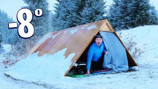 OVERNIGHT SURVIVAL IN FROZEN CAMP *Thrift Store Items Only* by JStu 1,459,403 views 2 months ago 31 minutes