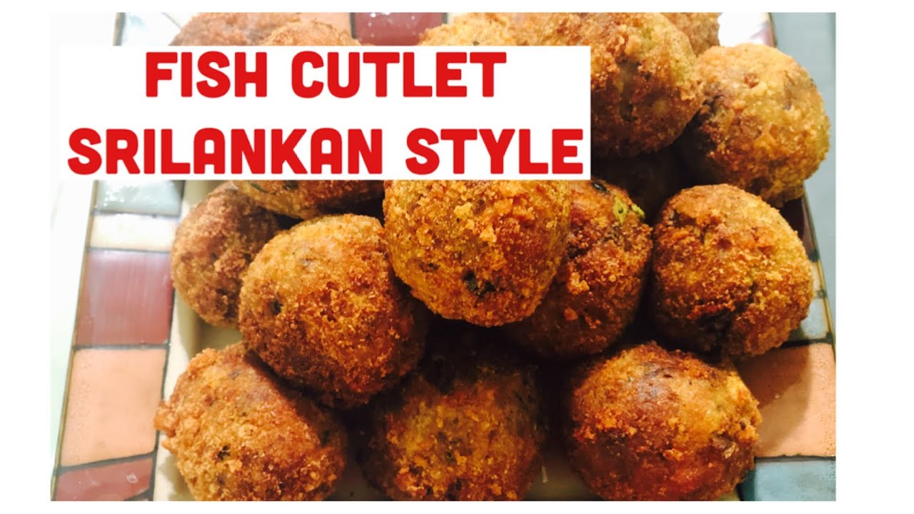 Fish cutlet Recipe | Srilankan style. - YouTube