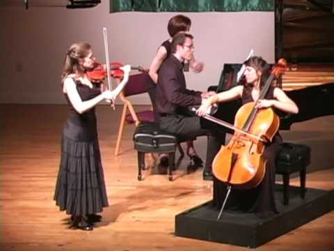 Oblivion - Astor Piazzolla. Ekaterina Tarasova,violin. Andrea Casarrubios,cello. Adam Nielsen,piano.