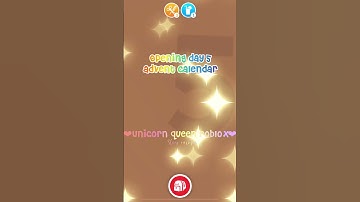 Opening day 5 Advent calendar in Adopt me