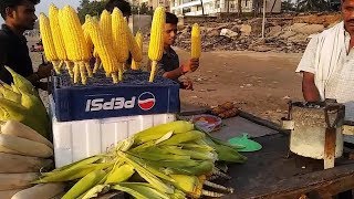 Mumbai Street Masala Bhutta Corn Village Food Court