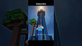 Whole Tower Got Blast! #minecraft #shorts