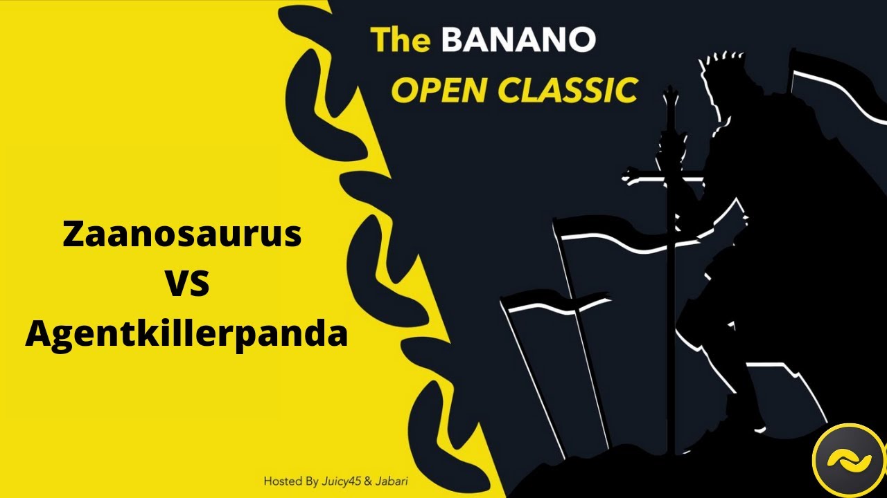 AOE2 The Banano Open Classic (Open Division) Zaanosaurus VS Agentkillerpanda