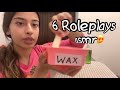6 ASMR Roleplays Compilation ✰ hair, waxing, makeup