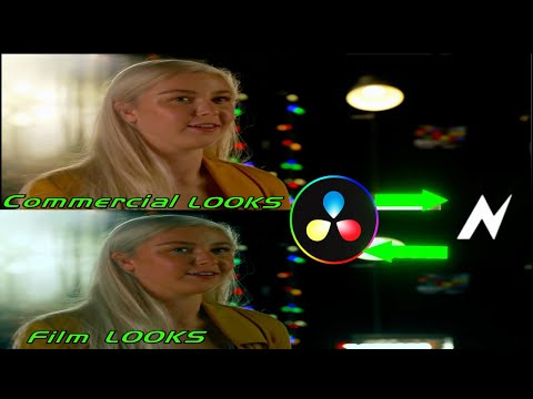 commercial+film looks_danvic resolve colorgrading in node video editor