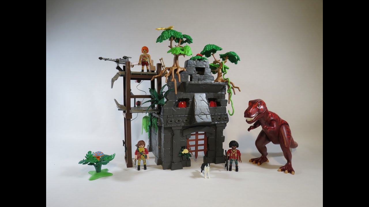 Playmobil The Explorers set # 9429 (2018) Hidden Temple with T-Rex